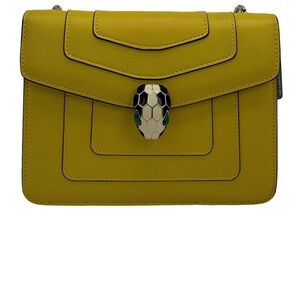 Bvlgari Serpenti Forever Square Shoulder Bag w/COA